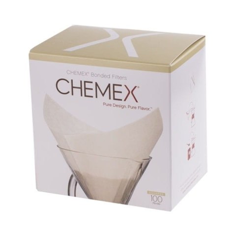 Chemex filtry papierowe kwadratowe 6, 8, 10 filiżanek